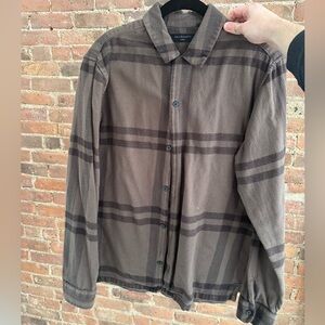 All Saints Flannel Brown L
